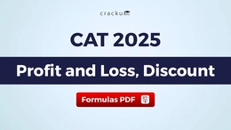 CAT Profit, Loss and Discount Formulas PDF, Download Now