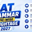 XAT Grammar Topic-Wise Weightage 2027, PYQ Analysis