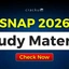 SNAP Study Material 2026, Practice Questions, Sectional Tests