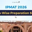 IPMAT Section-Wise Preparation Strategy 2026, Study Material