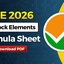 P-Block Elements Formulas for JEE 2026, Download PDF Now