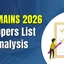 JEE Mains 2026 Topper List, Session 1 & 2 State-wise Toppers
