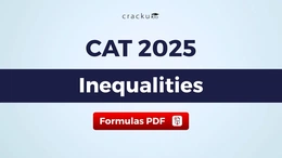 CAT Inequalities Formula PDF, Check & Download Now
