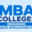 Top MBA Colleges That Require a Separate Application Form
