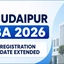 IIM Udaipur BBA 2026 Registration Date Extended, Check Now