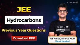 JEE Hydrocarbons PYQs with Video Solutions, Download PDF