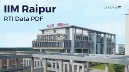 IIM Raipur RTI Data 2025, Shortlist Candidates, Class Profile