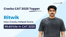 How Ritwik Scored 99.6 Percentile in CAT 2025 with Cracku