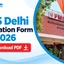 FMS Delhi Application Form Date 2026: Fees & Process