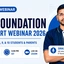 Free JEE Foundation Webinar by JEE AIR 20, Register Now