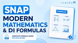 SNAP Modern Mathematics & DI Formulas PDF, Download Free
