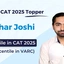 Manhar Joshi’s Journey to 99.97%ile in CAT 2025 with Cracku