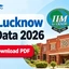 IIM Lucknow RTI Data 2026: Shortlist Candidates, Class Profile