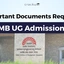 Important Documents Required for IIMB UG Admission 2025
