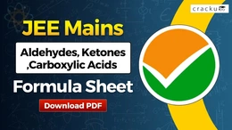 Aldehydes, Ketones & Carboxylic Acids Formulas For JEE 2026