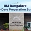 IIM Banglore UG 30 Days Preparation Strategy 2025, Check Now