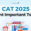 CAT Quant Important Topics 2025, Weightage, Formula PDF
