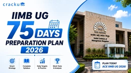 IIMB UG 75 Days Preparation Plan 2026, Section-Wise Strategy