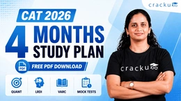 CAT 2026 4-Months Preparation Plan PDF, Section-wise Strategy