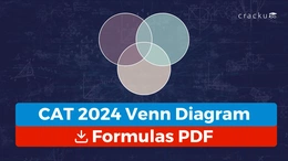 CAT Set Theory and Venn Diagram Formulas PDF, Check Now