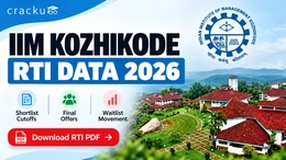 IIM Kozhikode RTI Data 2026 PDF: Cutoff, Shortlists & Offers