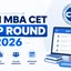 MAH MBA CET CAP Round 2026,  Registration Process, Dates