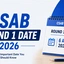 CSAB Round 1 Date 2026, Registration, Fees & Schedule