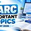 VARC Important Topics for CAT 2026: Topic-Wise Weightage