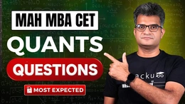 MAH MBA CET 2026 Quants Expected Questions, Download PDF