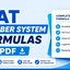 XAT Number System Formulas PDF, Download Now