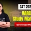 CAT VARC Study Material 2025, Cheat Sheet, Questions PDF CAT VARC Study Material 2025, Cheat Sheet, Questions PDF