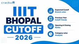 IIIT Bhopal Cutoff 2026, Expected Cutoffs, Previous Year Trends