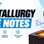 Metallurgy JEE Notes PDF, Practice Questions: Download Now