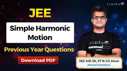JEE Simple Harmonic Motion PYQs, PDF With Video Solutions