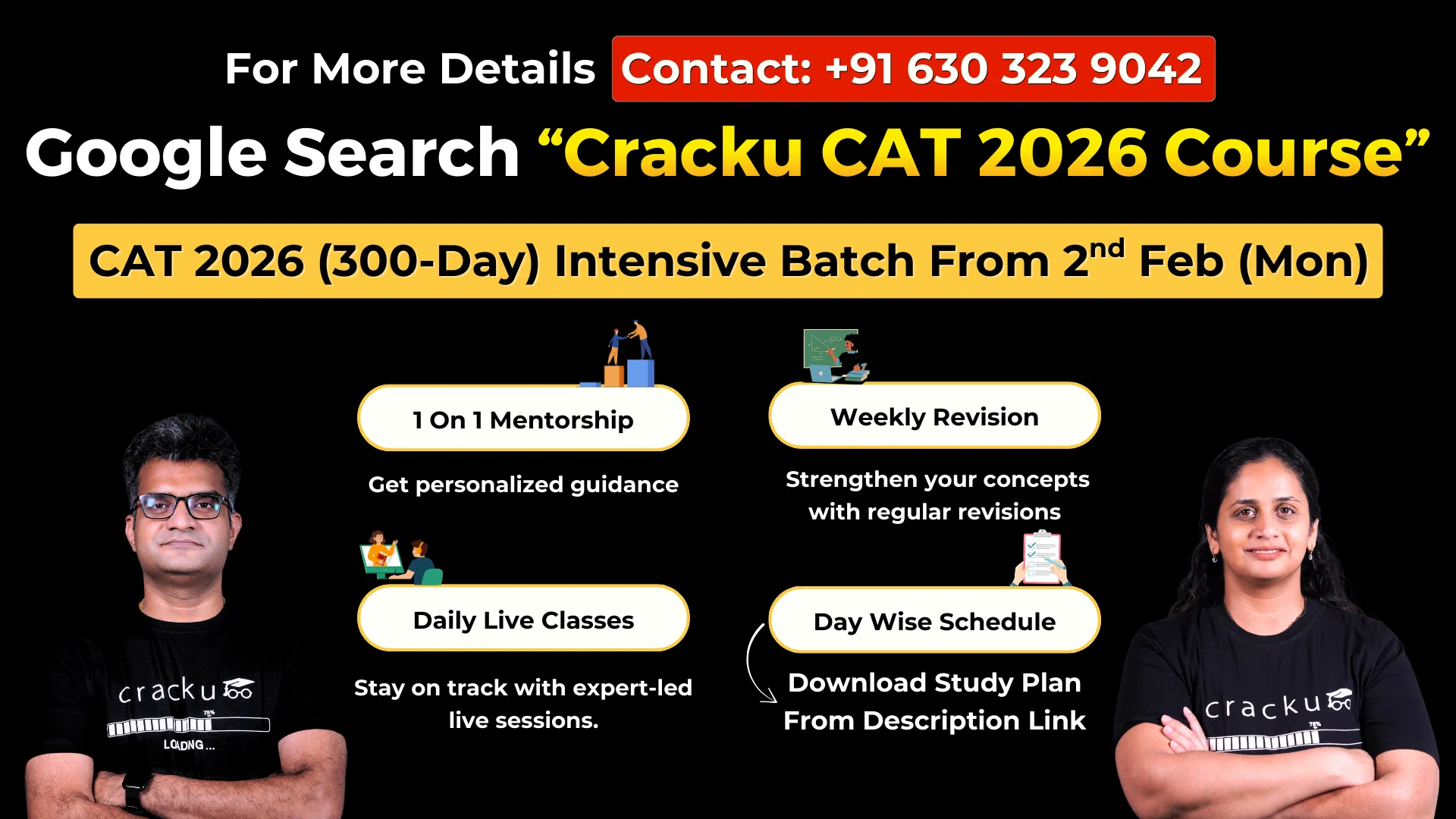 Cracku's CAT 2026 Course by 5-time 100%iler (From Basics)