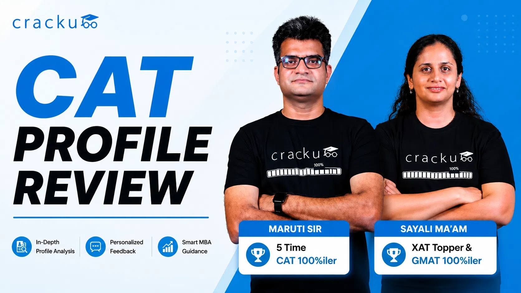 CAT Profile Reviews by Maruti Sir & Sayali Ma'am, Check  Now image