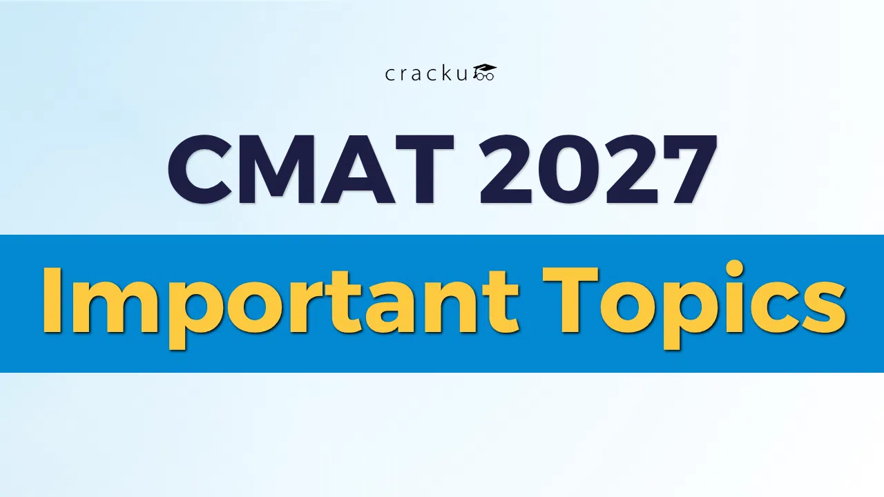 CMAT Important Topics 2027, Section-wise Preparation Strategy