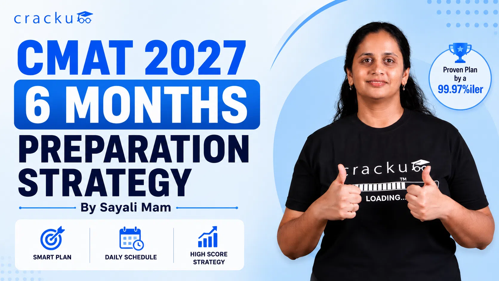 CMAT 2027 6 Months Preparation Strategy by Sayali Mam