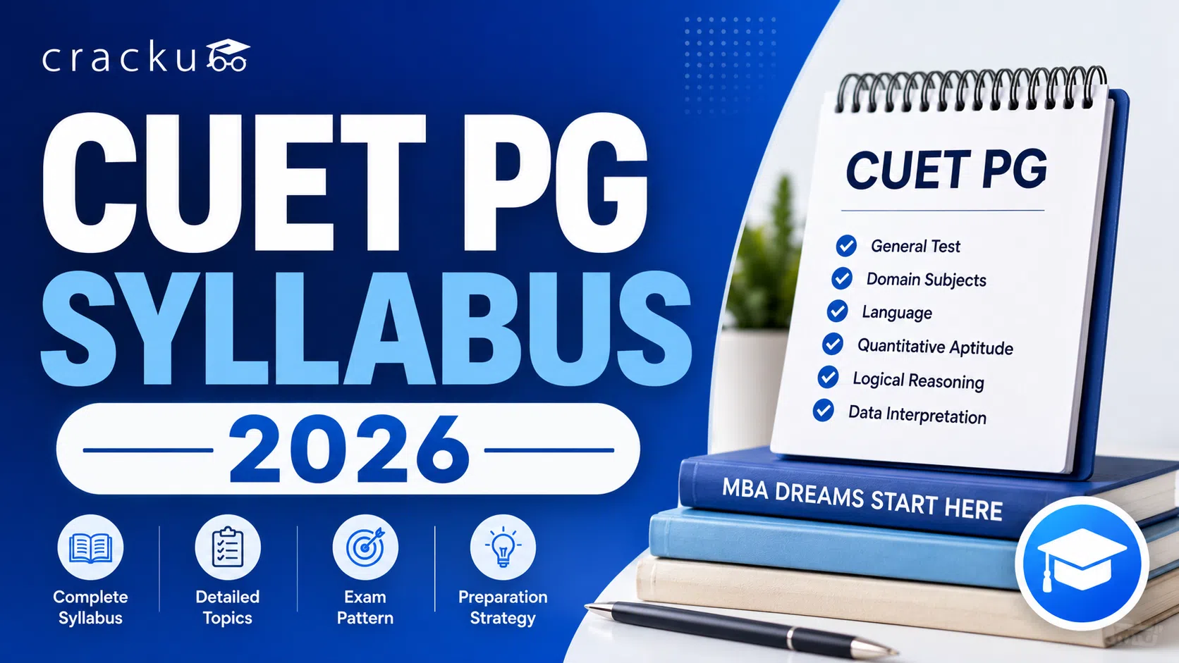CUET PG Syllabus 2026 | Exam Pattern, Preparation Tips image