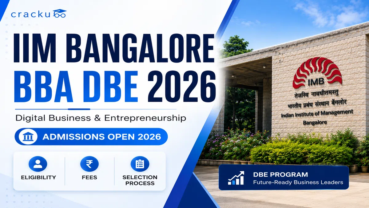 IIM Bangalore BBA DBE 2026, Important Dates, Eligibility, Fees