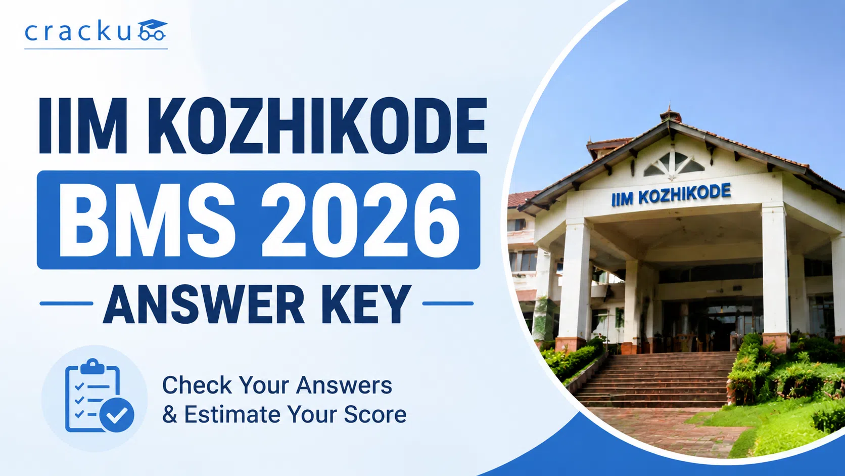 IIM Kozhikode BMS Answer Key 2026, Check How to Download