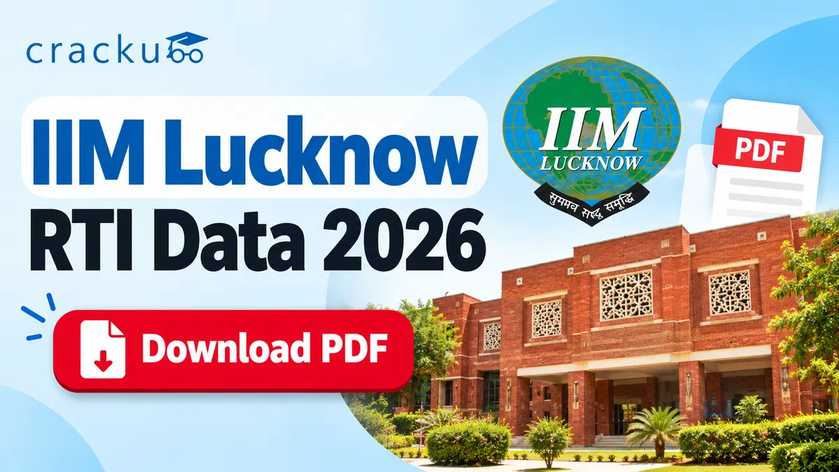 IIM Lucknow RTI Data 2026: Shortlist Candidates, Class Profile