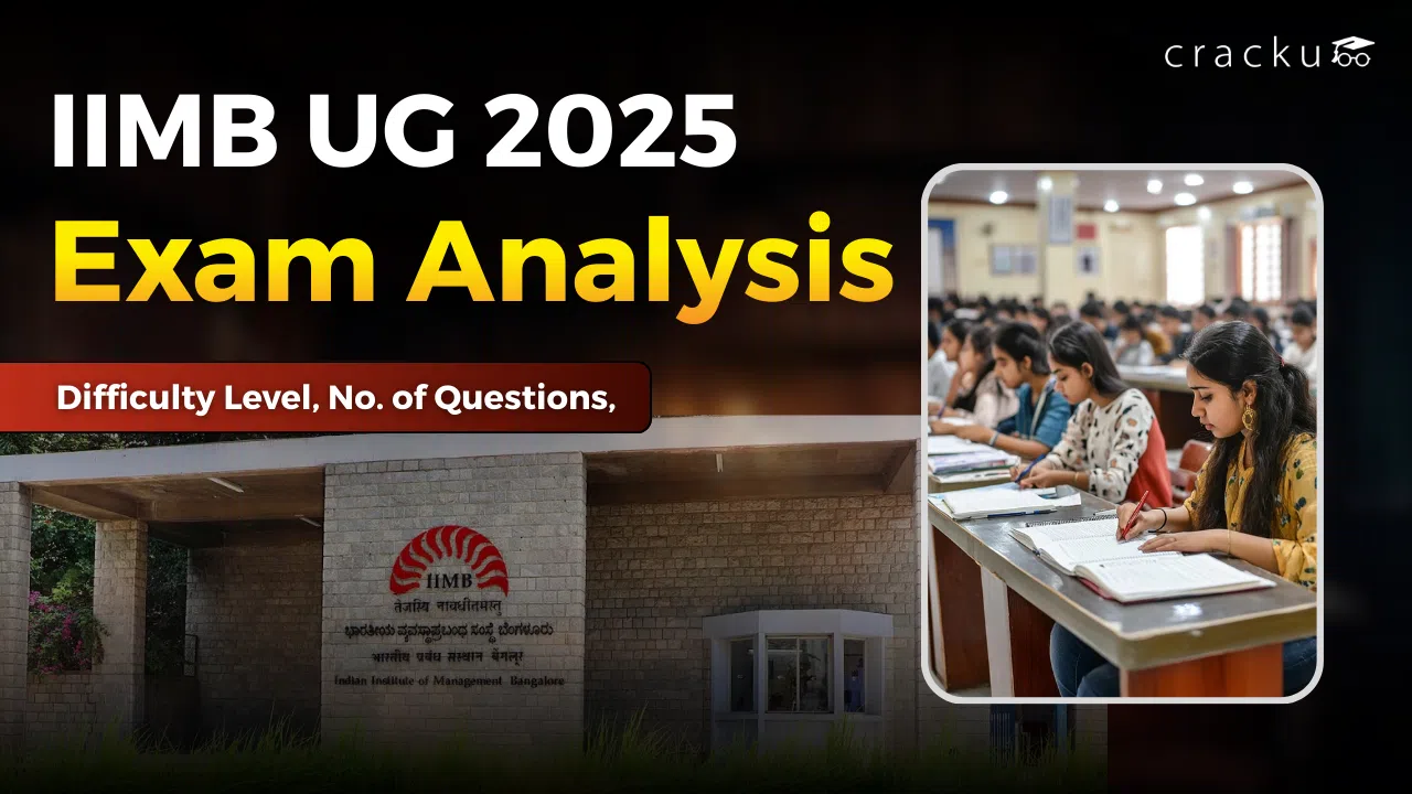 IIMB UG Exam Analysis 2026, Difficulty Level, Good Attempts image