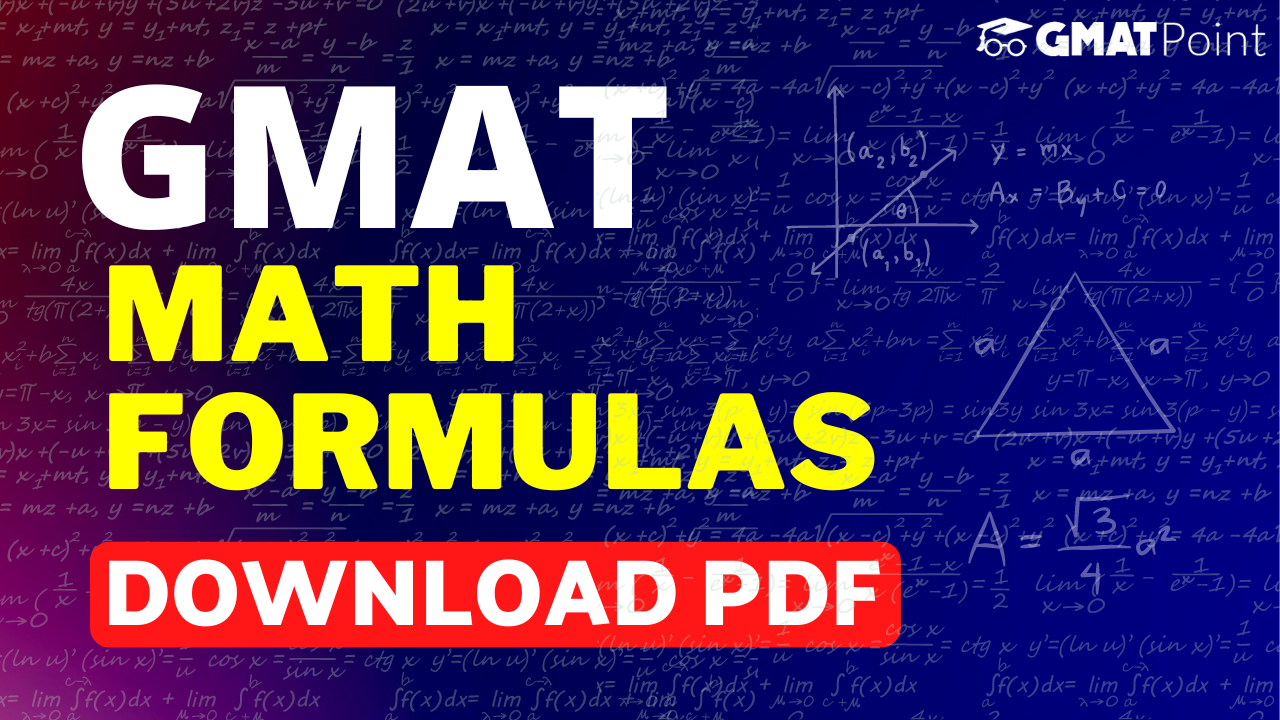 GMAT Math Cheat Sheet