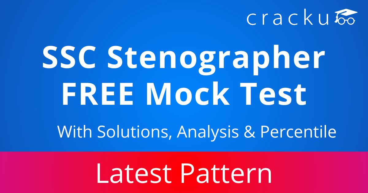 SSC Stenographer mock tests 2024 Practice 20 Free Tests SSC Stenographer mock tests 2024 Practice 20 Free Tests