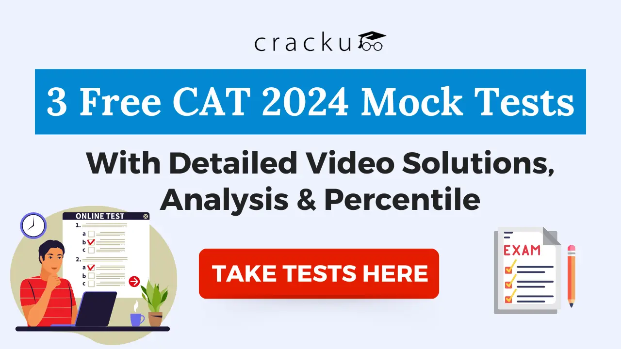 Free CAT Mock Tests 2025 With Video Solutions By 100%iler Free CAT Mock Tests 2025 With Video Solutions By 100%iler