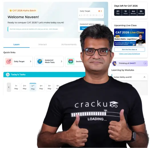 CAT 2026 Online Coaching Image