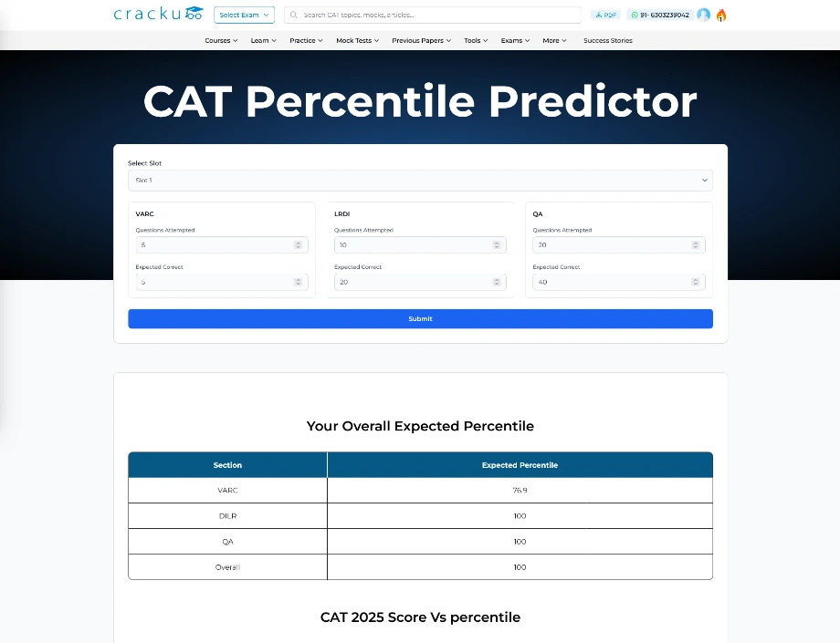 CAT Profile Evaluator Image