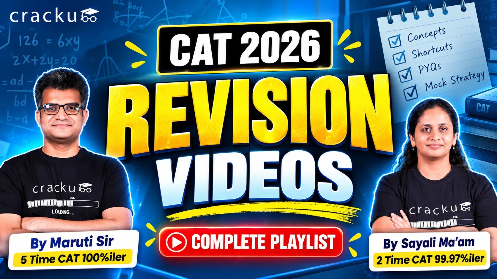 CAT 2026 Revision Videos Playlist