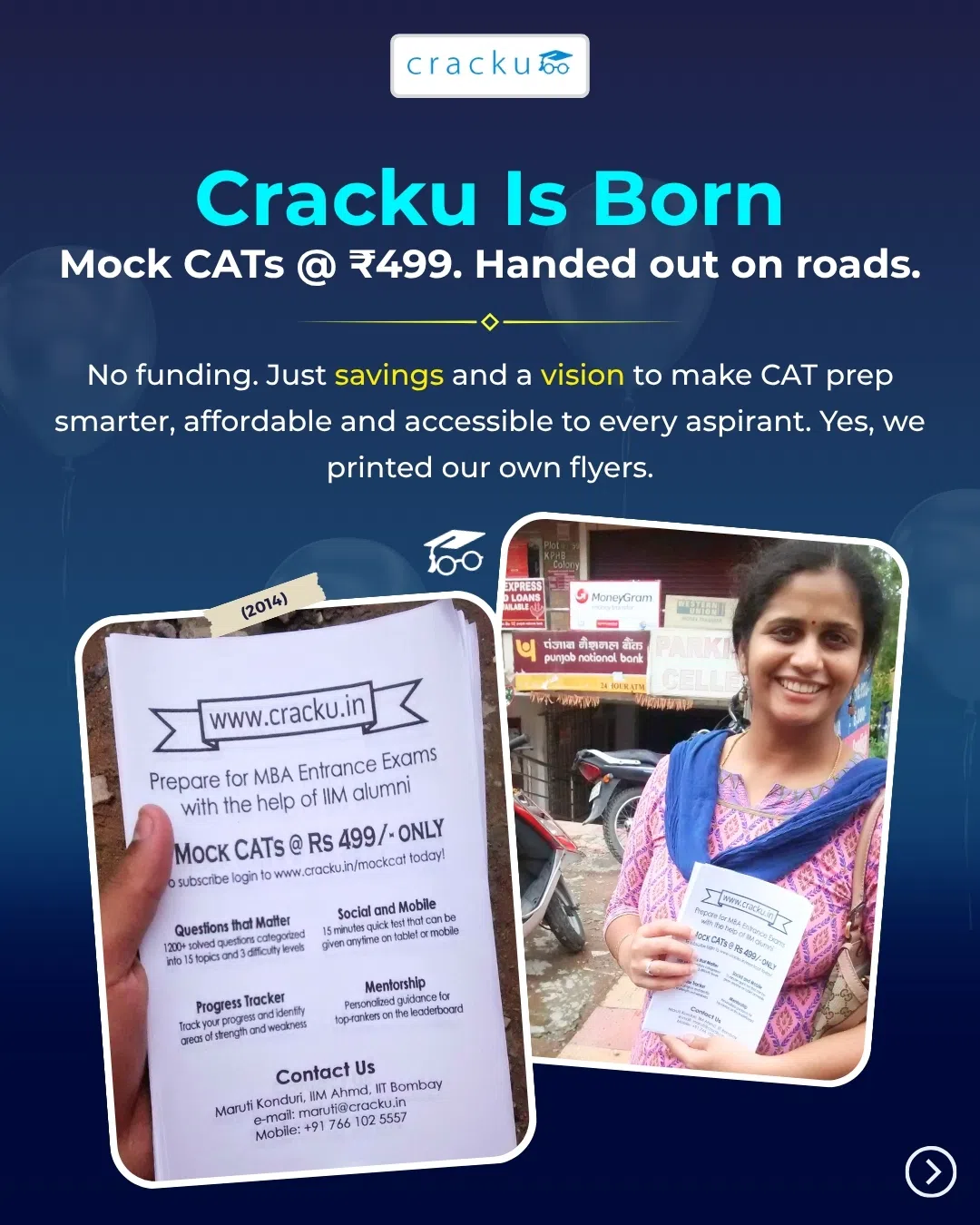 Cracku's first CAT Mock Tests launched in 2014